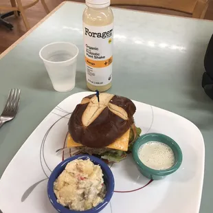 mango probiotic shake. all was delicious