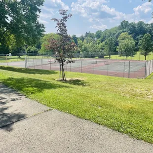 Tennis &amp; Basketball courts