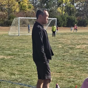 This guy kept harassing parents but wouldn't identify himself after standing with other parents.