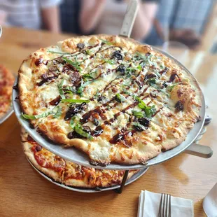 pizza, food