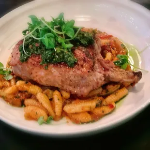 Roasted Pork Chop $36.