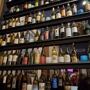 Wine wall