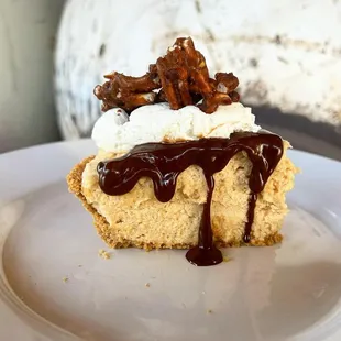 Jen's famous peanut butter pie.