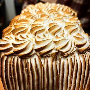 Spumoni baked Alaska