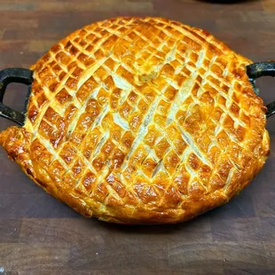 Smoked turkey pot pies