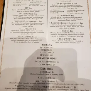 Menu pg 2 January 2024