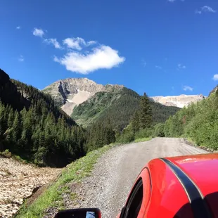 Jeep ride in Ouray