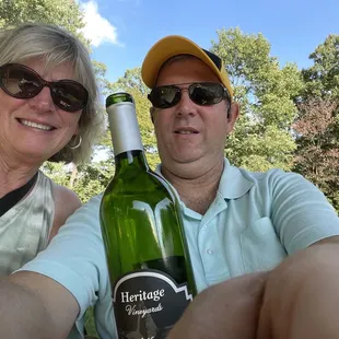 Semi sweet red blend. Delicious!