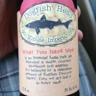 Dogfish Head is amazing stuff!