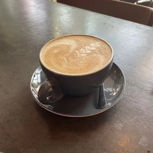 Oat milk latte