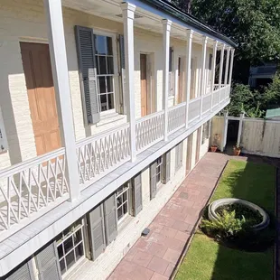 View to slave quarters