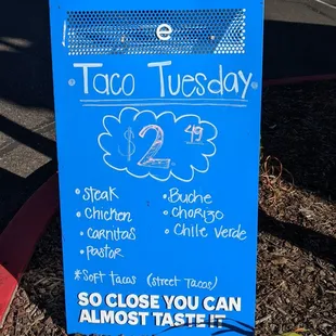 Taco Tuesday deal.