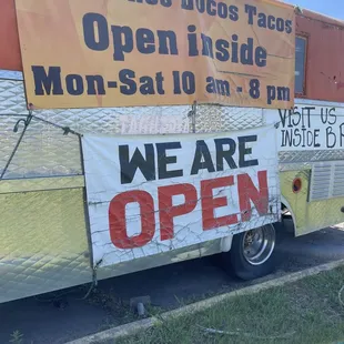 Grabbing some take out.