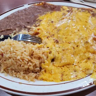 #3 cheese enchiladas