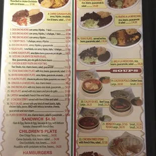 ramen and noodles, menu