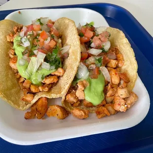 Chicken tacos