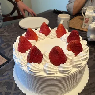 Strawberry shortcake. Awesome.