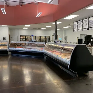 the inside of the store