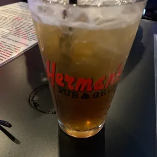 Cold Long Island Iced Tea