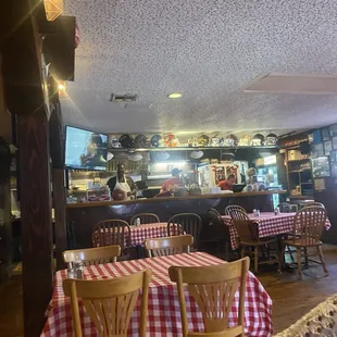 Looking towards the kitchen