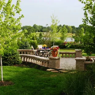 Perfect blend of landscape and hardscape