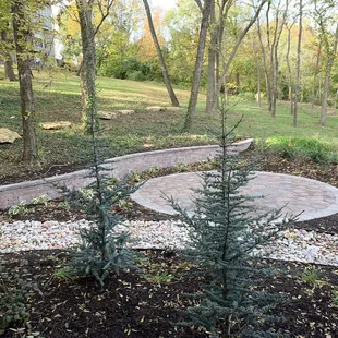 After the work was complete