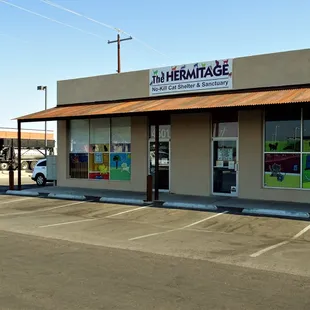 Hermitage front door at 4501 E. 22 St.