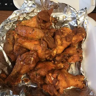 Hot ranch wings