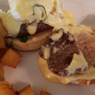 Steak Eggs Benedict