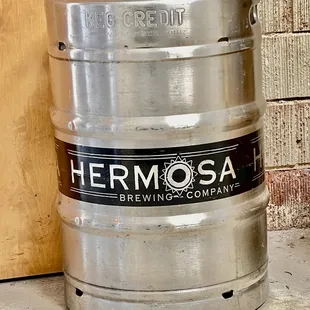 a beer keg