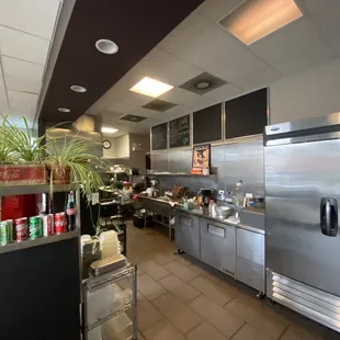 Kitchen prep area