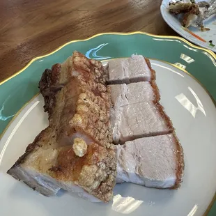 Roasted pork belly