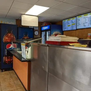 sushi and sashimi, interior