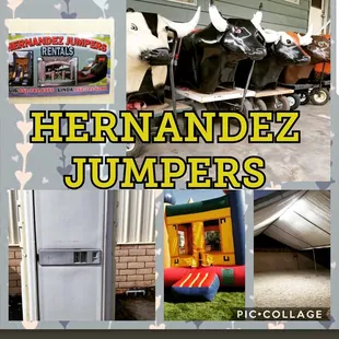 Great company, great service. Variety of party equipment. Mechanical bulls, water slides, combo slides, canopies, porta potties... etc.