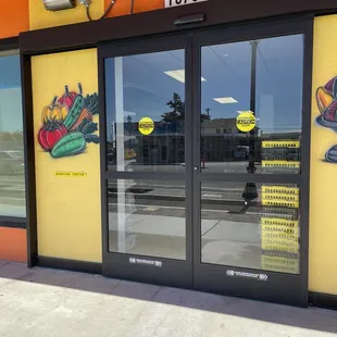 Automatic doors