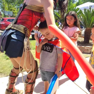 Got a personalized cape