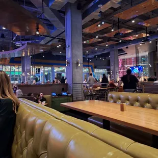 interior, sushi and sashimi