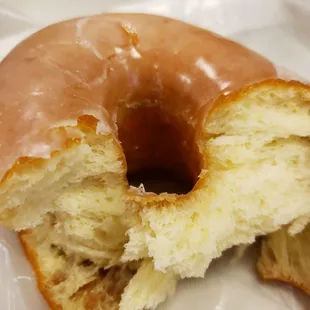 Inside. Soft and tasty