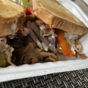 Gluten-free bread, double meat