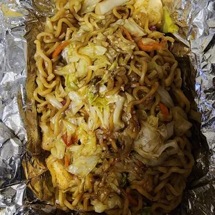 Tofu Yakisoba. Very good.