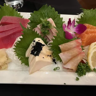 Sashimi plate