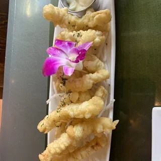 Calamari Tempura Appetizer