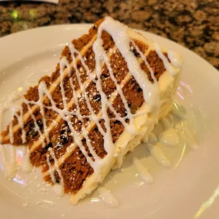 Carrot Cake. Very good!