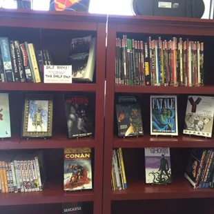 Graphic novels and TPBs