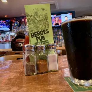 Dogfish stout at a great pub