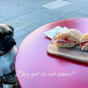 Quadronno sandwich.