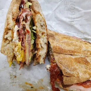 OMG name of sandwich with everything Italian proscuitto