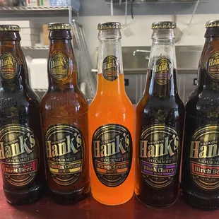 All Natural Hanks Brand Sodas