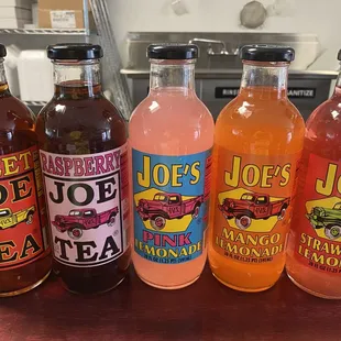 Variety of Joes Teas &amp; Lemonades