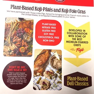 Offering Prime Roots Fresh Cut Deli Plant Based Meats.